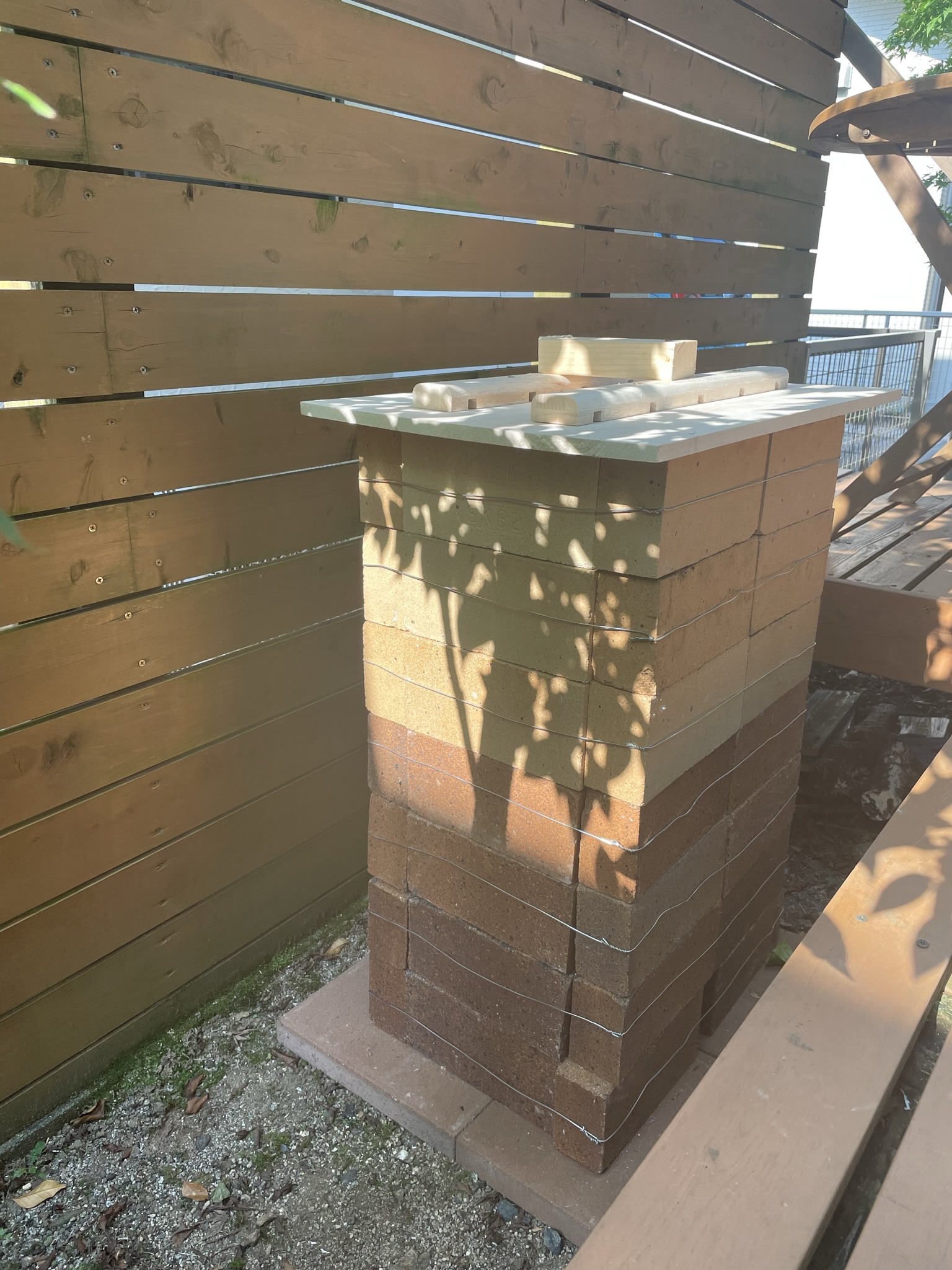 耐火レンガで燻製器 | ラズパイ活用日記